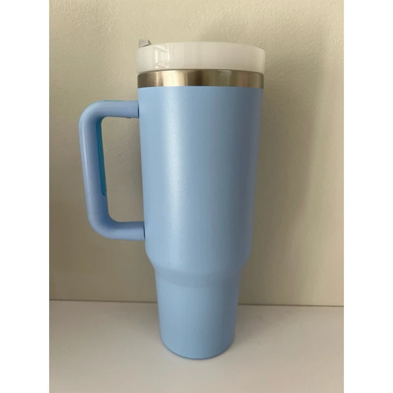 Caneca Copo Térmica Inox 1200Ml Garrafa Térmica Inoxidável com tampa canudo
