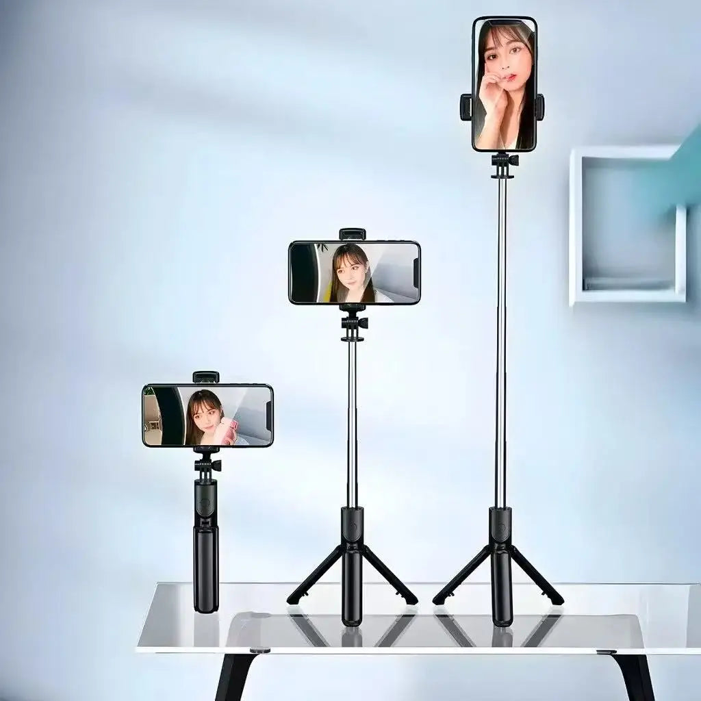 ZJ-107 Portable And Modern Bluetooth Selfie Stick Mobile Phone Tripod