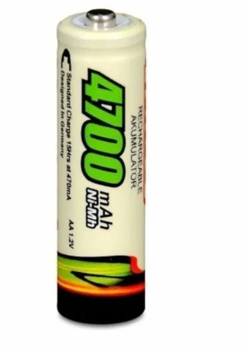 4 AA Rechargeable 4700mAh Battery-Neverdie Store