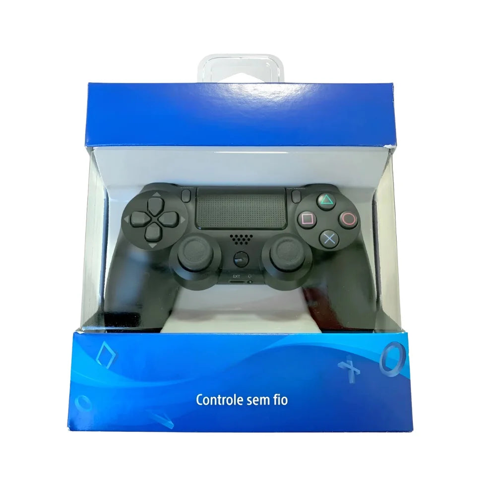Compatigel Wireless Joystick Control with PS4 for Video Game Mobile Phone PC Bluetooth-Ergonomic Design, High Precision