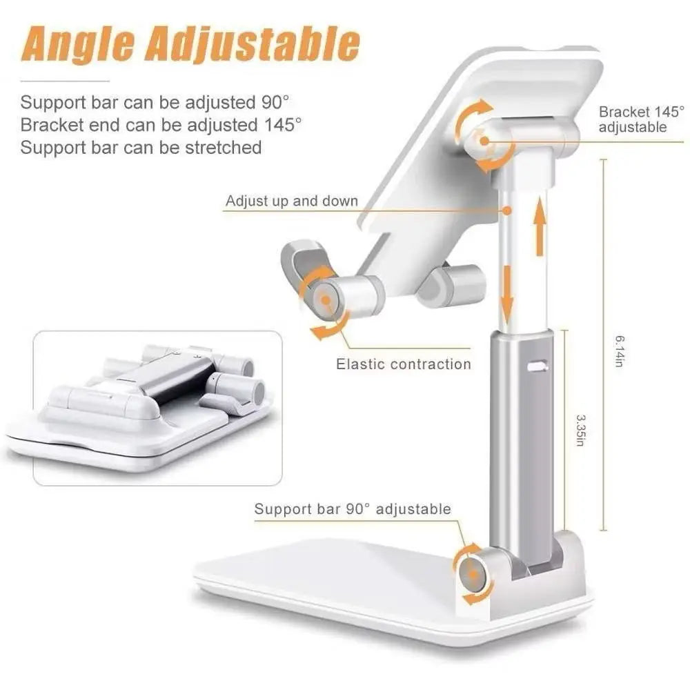 Suporte Para Celular E Tablet Mesa Dobrável Universal