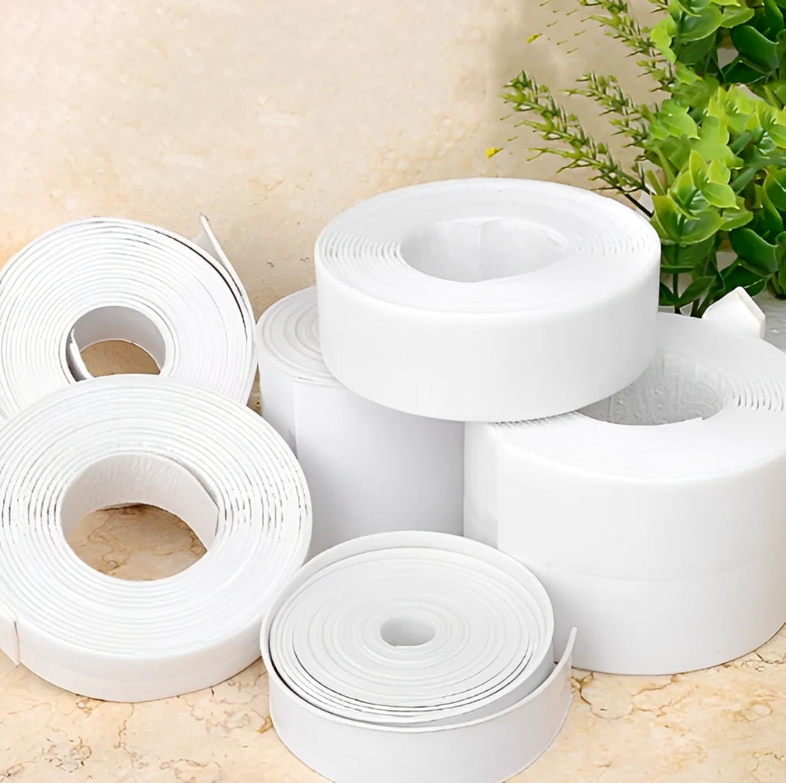 Kitchen Bathroom Adhesive Tape Stove Sealant Waterproof Sealing Tape-Neverdie store