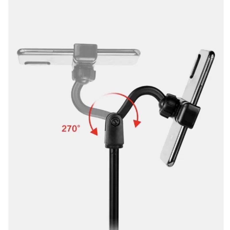 Suporte Tripe de Celular Com Base De Mesa Ajustavel Angulo 360º