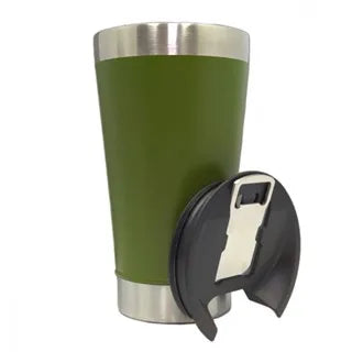 Copo Térmico  473ml Beba Gelado ou quente com Tampa e Abridor