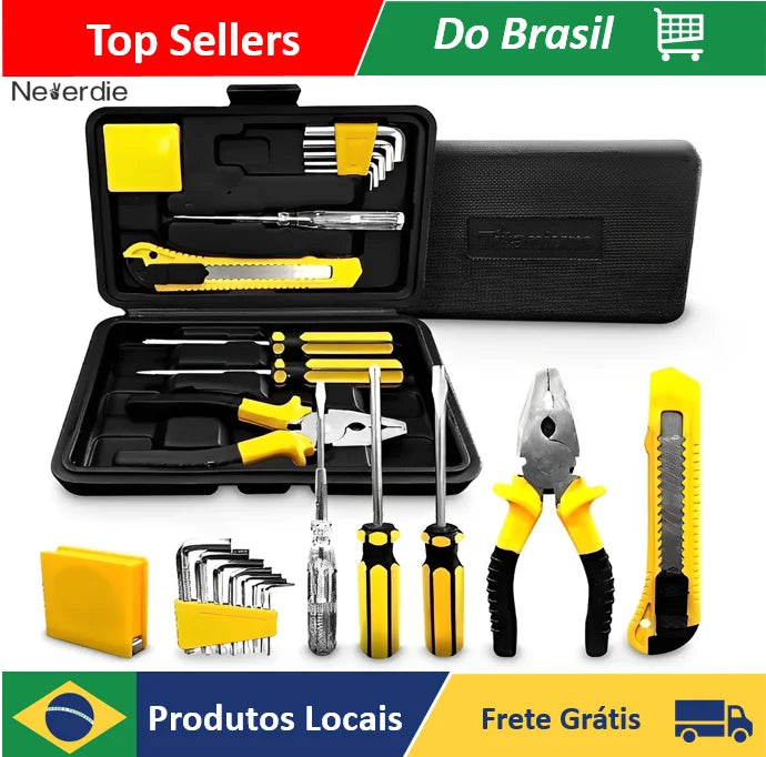 12 Pieces Titanium Tool Game Kit with Case-Neverdie Store