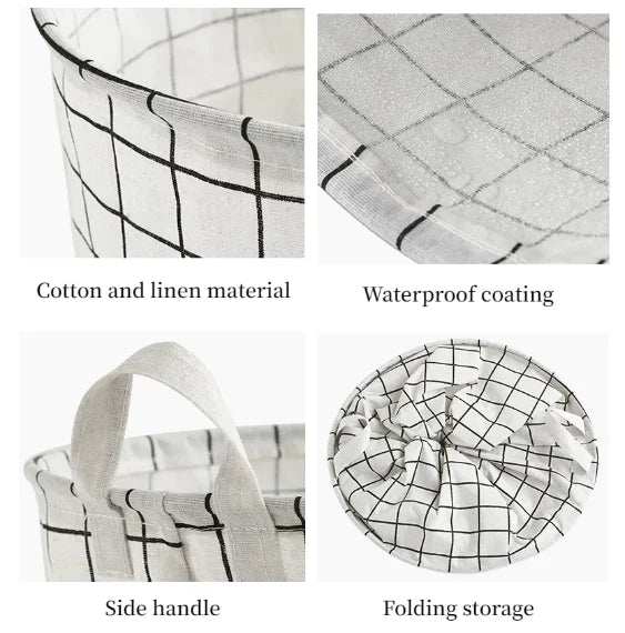 Dirty Clothes Basket Foldable Storage Basket for Dirty Clothes-Neverdie Store