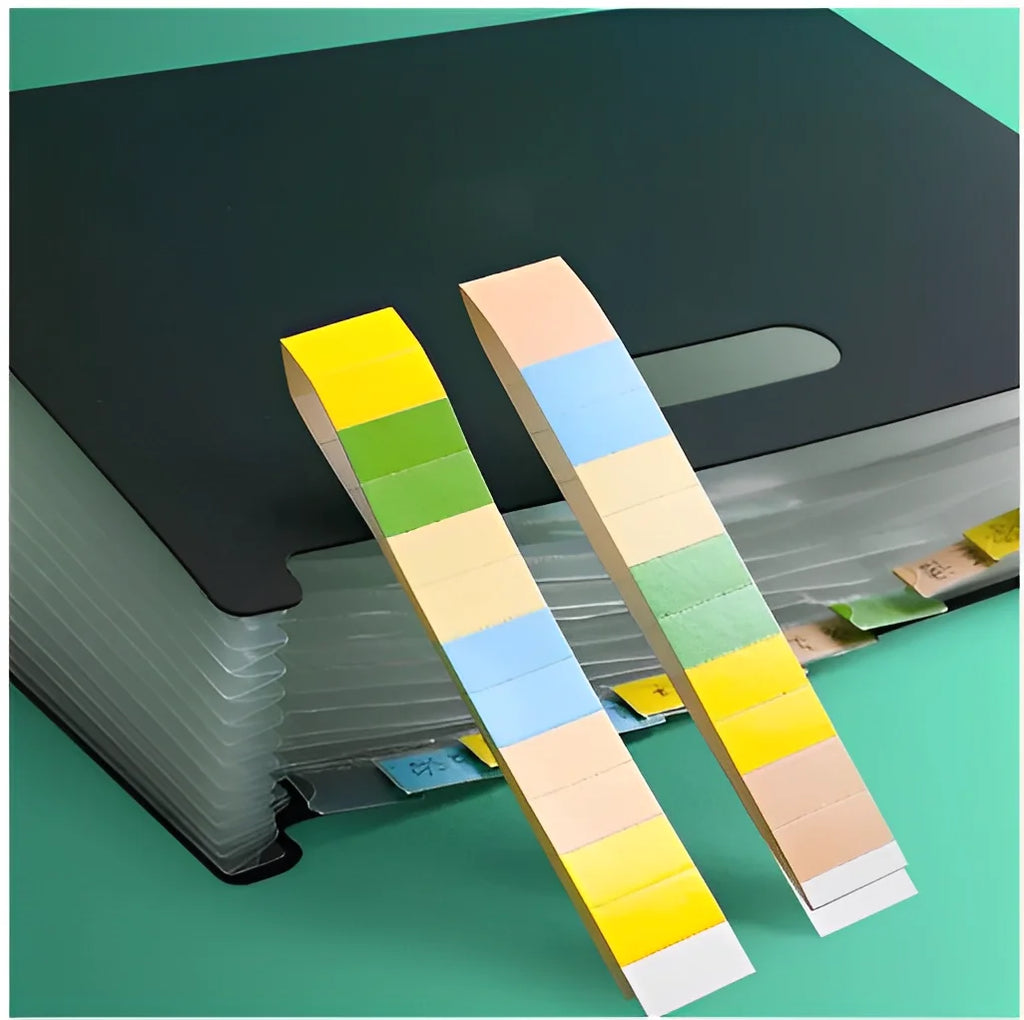 12 Partitions Folder Multi-Purpose Sanfonated Document Organizer-Neverdie Store
