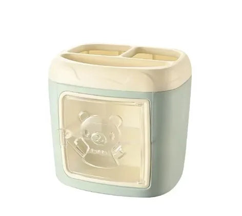 Cute Bear Pencil Holder Pen Table Organizer Multipurpose Decoration Box-Neverdie Store