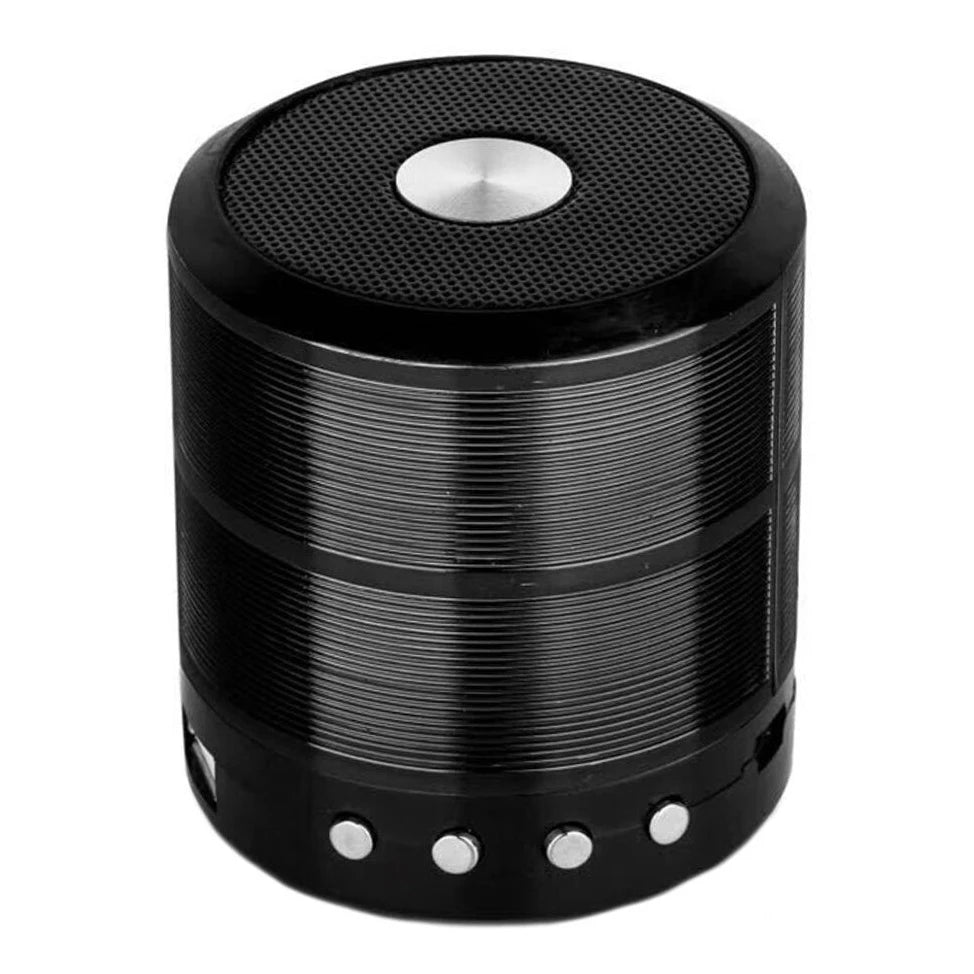 Caixa de Som 887 Mini Caixinha Bluetooth Portatil Usb Sd Fm Bateria Recarregavel Amplificada - Grave Potente