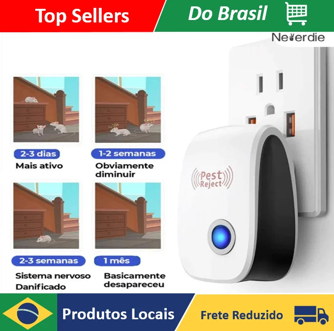 Ultrasonic Electronic Repellent Kills Fly Legs Cheap Bat Amazes Mice-Neverdie Store