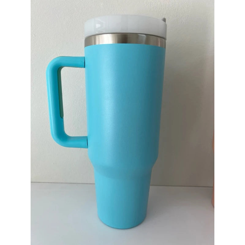 Caneca Copo Térmica Inox 1200Ml Garrafa Térmica Inoxidável com tampa canudo