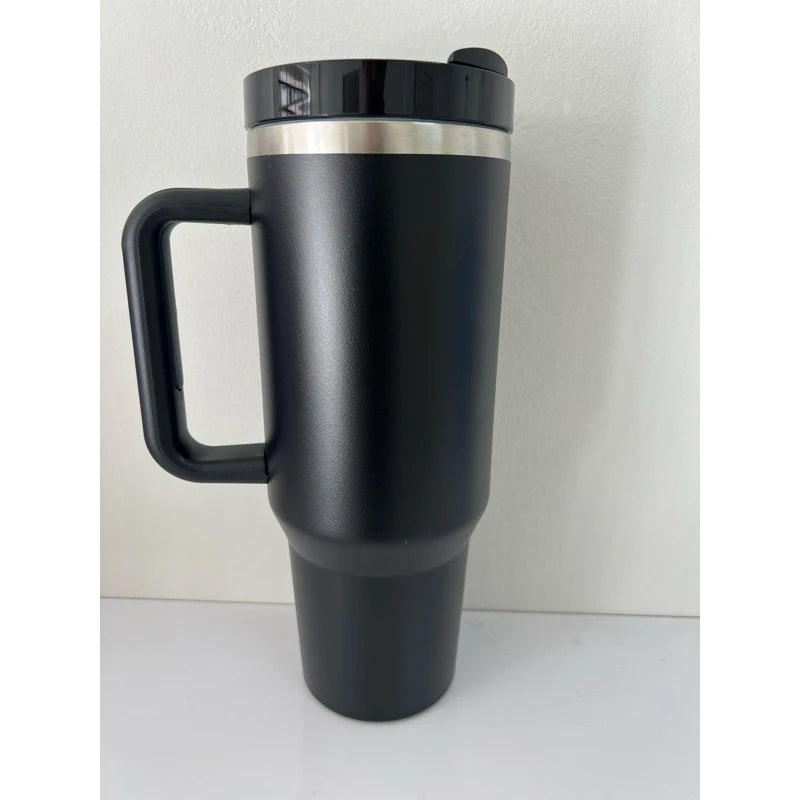 Caneca Copo Térmica Inox 1200Ml Garrafa Térmica Inoxidável com tampa canudo