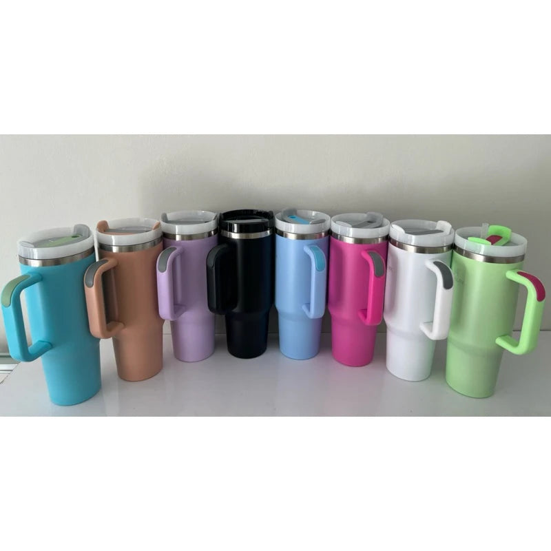Caneca Copo Térmica Inox 1200Ml Garrafa Térmica Inoxidável com tampa canudo