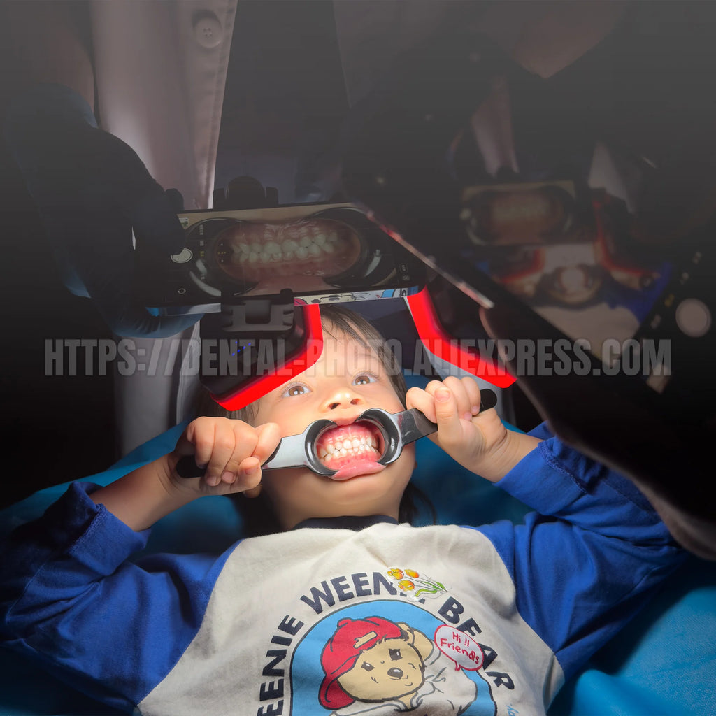Dental Photography Light Kit Phone Compatible Dentist Teeth & Dentures Photo Lighting Dental Phone Light