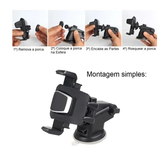 Mobile Phone Support Gps Car Vehicle-Automatic Lock