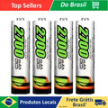 4 Batteries AAA Rechargeable Battery 2700 Mah Durable Cartela