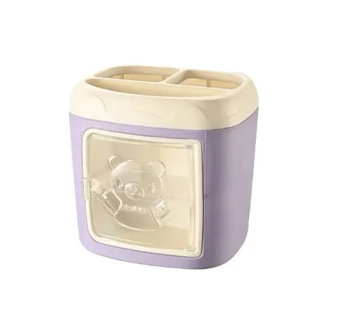 Cute Bear Pencil Holder Pen Table Organizer Multipurpose Decoration Box-Neverdie Store