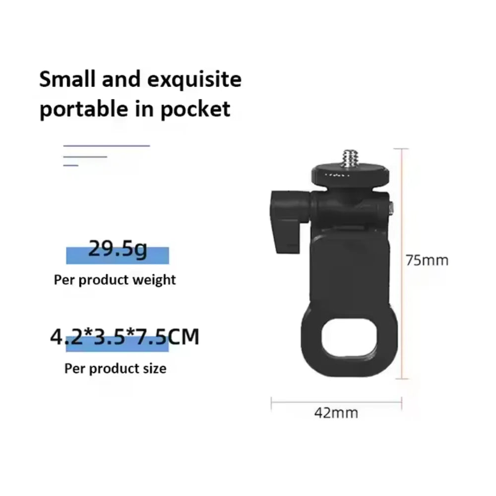 Portable LED Video Light for Cell Phone Camera with Fill Panel