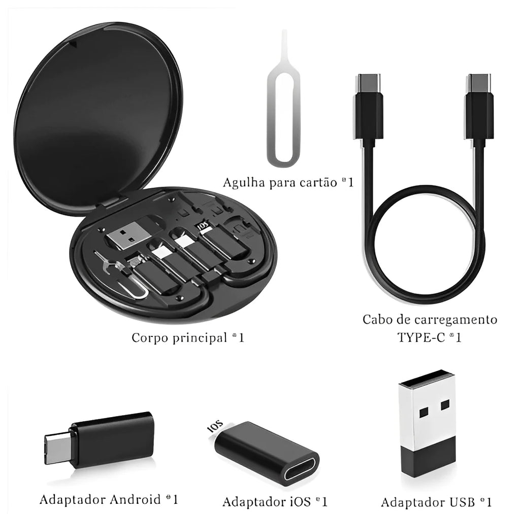 60W Type-C to Micro USB Fast Charging Adapter Kit for Lighting-Neverdie Store