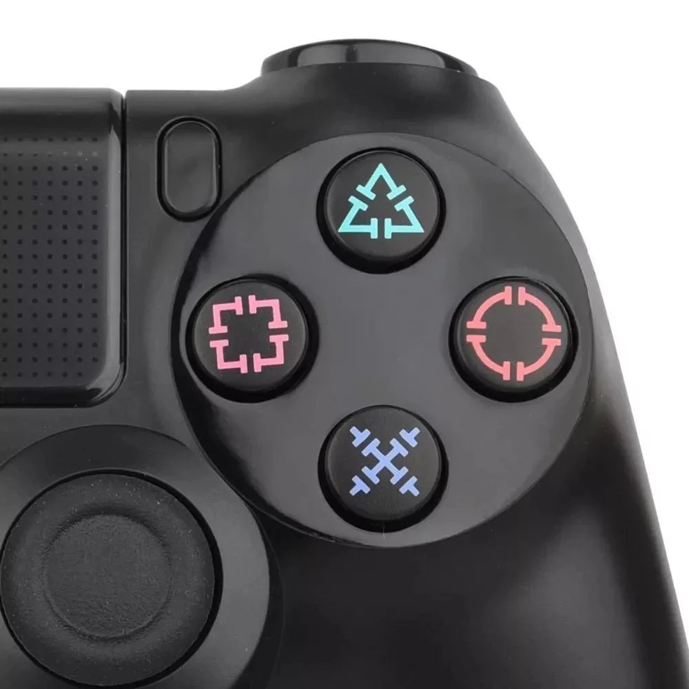Compatigel Wireless Joystick Control with PS4 for Video Game Mobile Phone PC Bluetooth-Ergonomic Design, High Precision