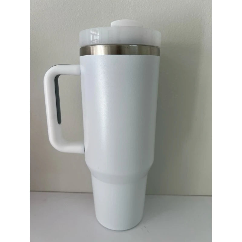 Caneca Copo Térmica Inox 1200Ml Garrafa Térmica Inoxidável com tampa canudo