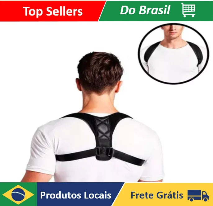 Posture Corrector Unisex Adjustable Column Shoulder Alignment