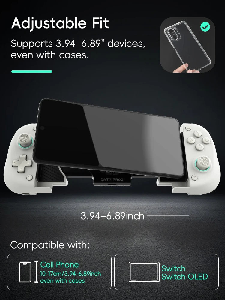 Controle Sem Fio DATA FROG X3 para Android Controle de Jogo para Samsung Galaxy para PUBG Mobile
