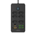 Extension Socket, Power Extension, USB Socket, Socket Line Filter, Regua Power Sockets, Electric Extension, 110-220V,10A