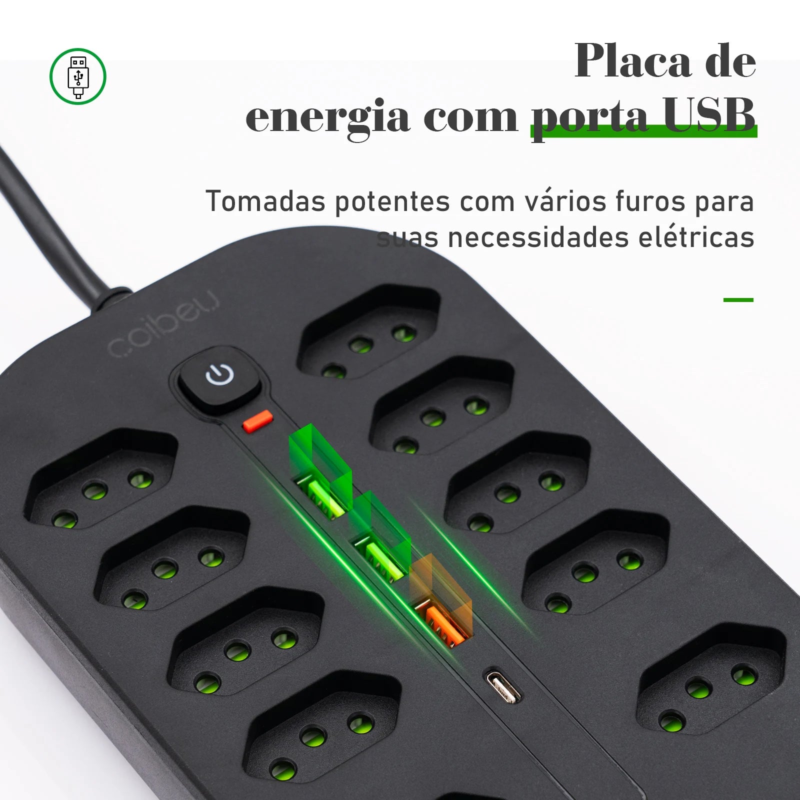 Extension Cord, Power Strip, USB Outlet, Socket, Socket Extension, Power Strip, Electrical Outlet Strip
