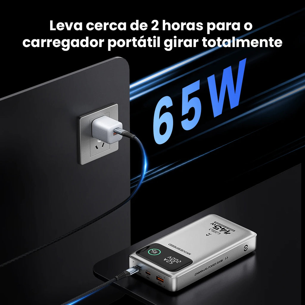 MOVESPEED M25Pro 140W Power Bank 25000mAh PD3.1 Fast Charge Portable External Battery 100W Powerbank for MacBook Notebook Laptop