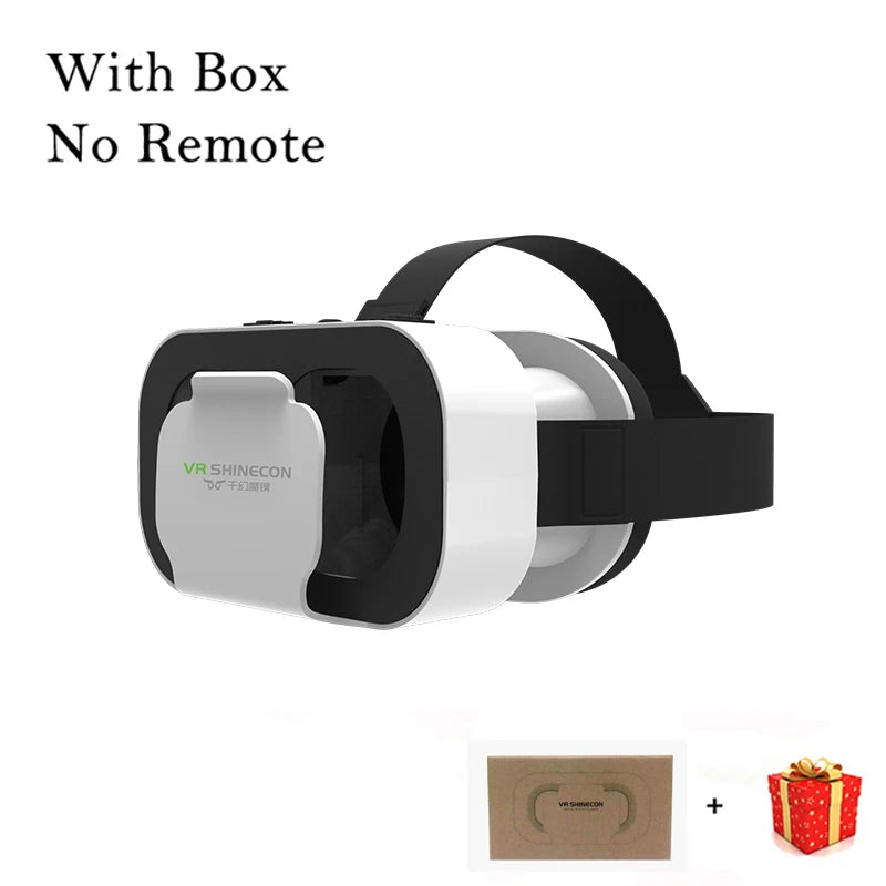 Óculos de Realidade Virtual 3D VR Dispositivos Headset Capacete Lentes Óculos Inteligentes Para Smartphones Telefone Celular Jogo Viar Viewer Set