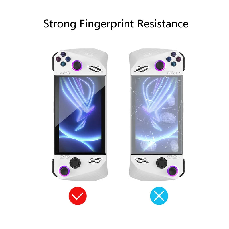 9H Tempered Glass Screen Protector for ROG Ally X Game Console Anti-scratch HD Protective Glass Film for ROG Ally X Gaming