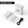 Viltrox F550 F750 F970 USB-C Battery USB-C Fast Charging Rechargeable Lithium-Ion for Sony Camera Monitor LED Light Video Light