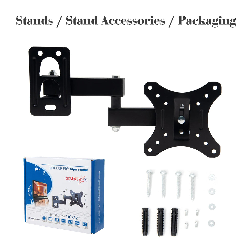 TV Stand, Matte Spray Paint, Super Load Holder, Applicable TV Size: 10 ''-27'', Cold Rolled Steel Sheet