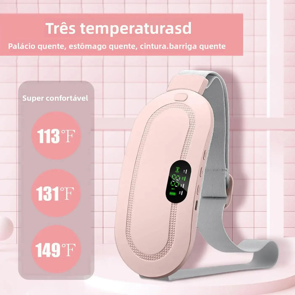 Portable Heated Massage Warming Palace Belt Intelligent Heating Waist Device for Girls Menstrual Period Auntie