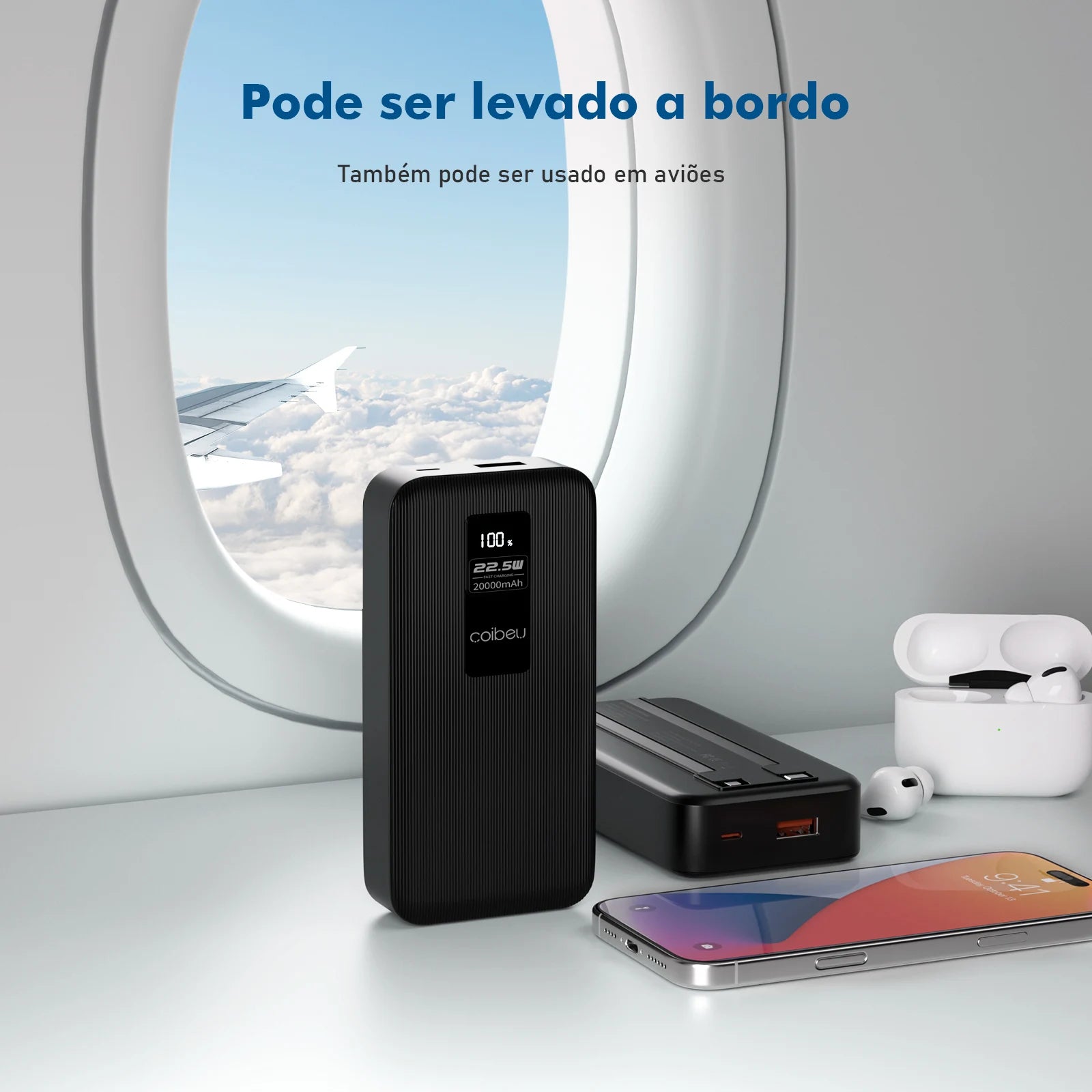 20000mAh Portable Charger, Battery, Portable Powerbank, Rechargeable Batteries, Portable Charger, Portable Power Bank, USB