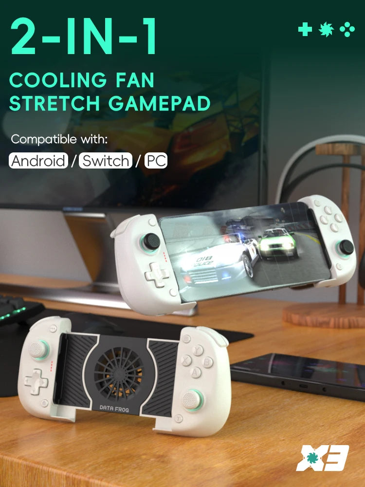 Controle Sem Fio DATA FROG X3 para Android Controle de Jogo para Samsung Galaxy para PUBG Mobile