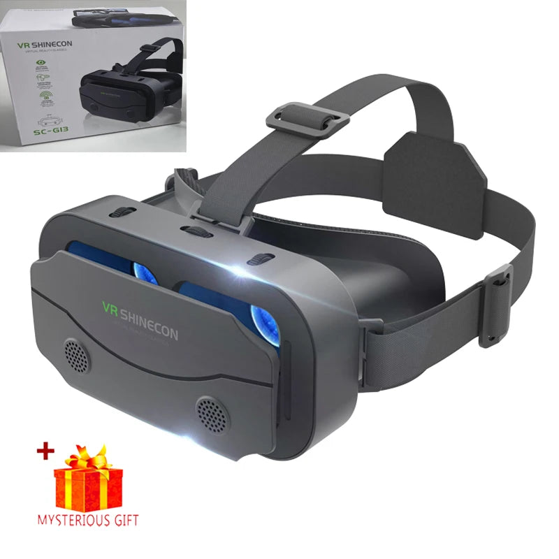 Óculos de Realidade Virtual 3D VR Dispositivos Headset Capacete Lentes Óculos Inteligentes Para Smartphones Telefone Celular Jogo Viar Viewer Set