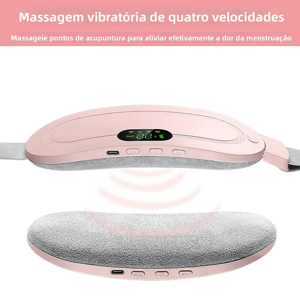 Portable Heated Massage Warming Palace Belt Intelligent Heating Waist Device for Girls Menstrual Period Auntie