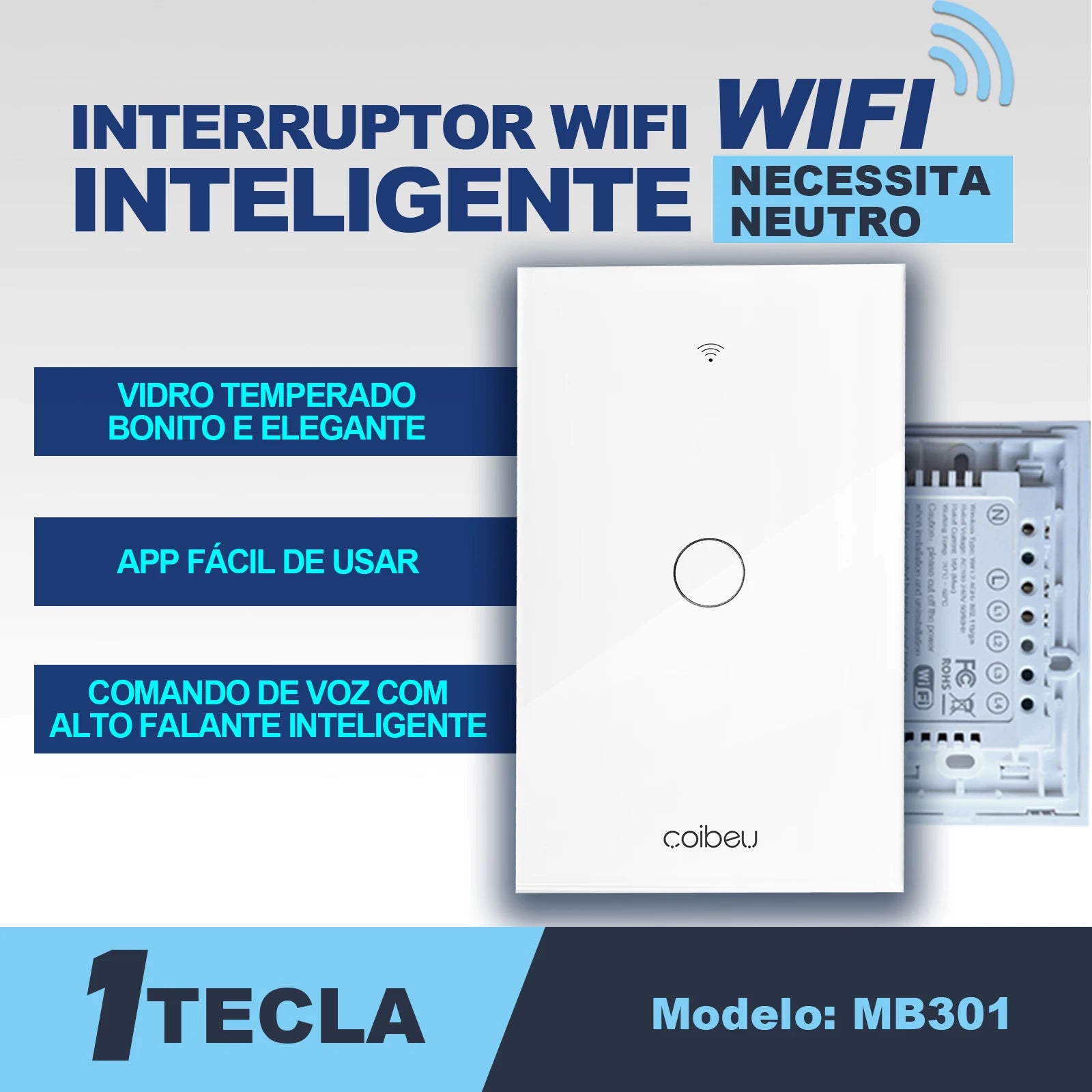 Smart Wi‑Fi Switch, Smart Switch, Alexa, Smart Wi‑Fi Outlet, Switch, Tuya, PC Control, Switch