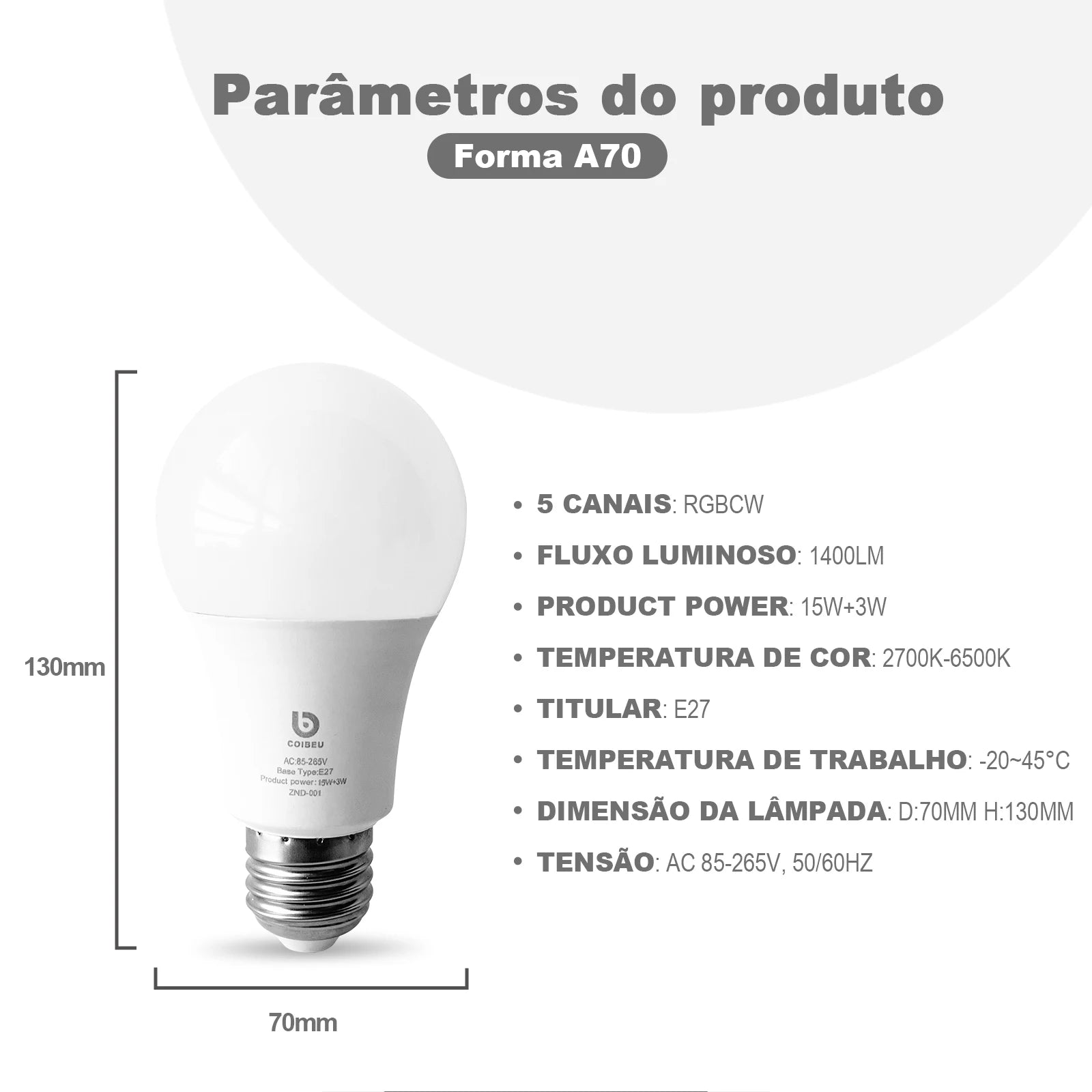 Smart lamp, Alexa original Portuguese, smart home, Tuya, smart home automation, Bluetooth control