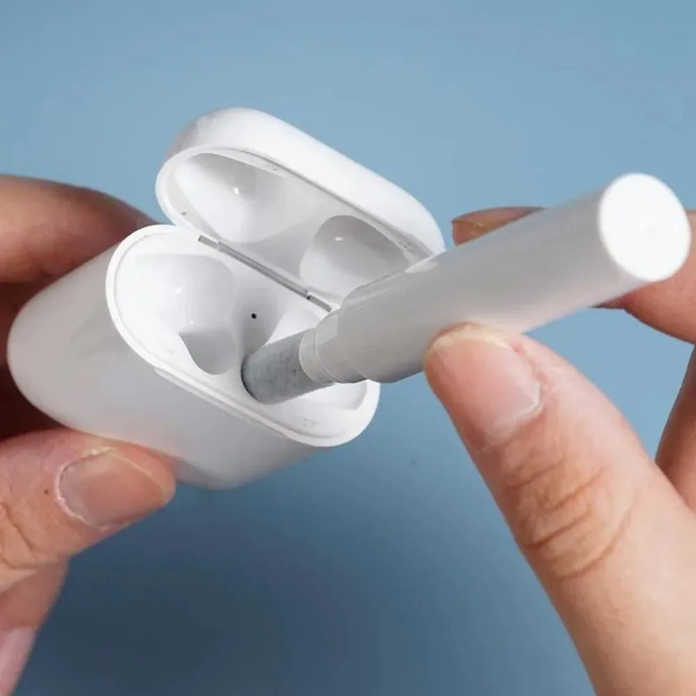 Kit de Limpeza 2 em 1 Caneta de Limpeza de Fone de Ouvido para Airpods 3 Pro Estojo 13 Escovas Ferramentas de Limpeza de Fones de Ouvido