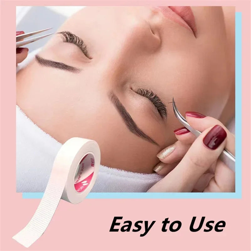 Micropore Tape for Eyelashes 20PCS Japanese Eyelash Tapes Micropore Tape Makeup Eyes Tape for Eyelash Extension Breathable Tapes